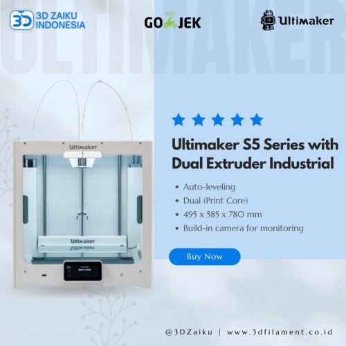 Original Ultimaker S3 Series with Dual Extruder Industrial 3D Printer